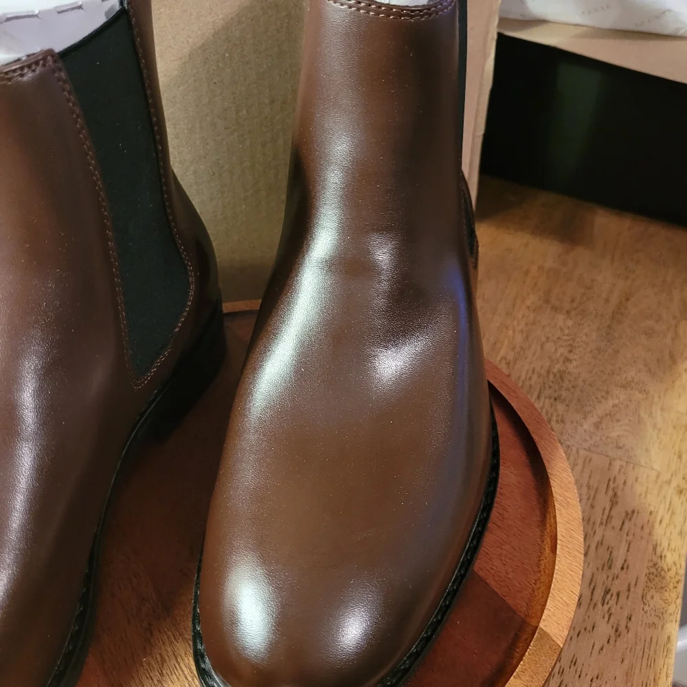 Alfani Men's Dark Brown Luka Boots Size 8.5 M